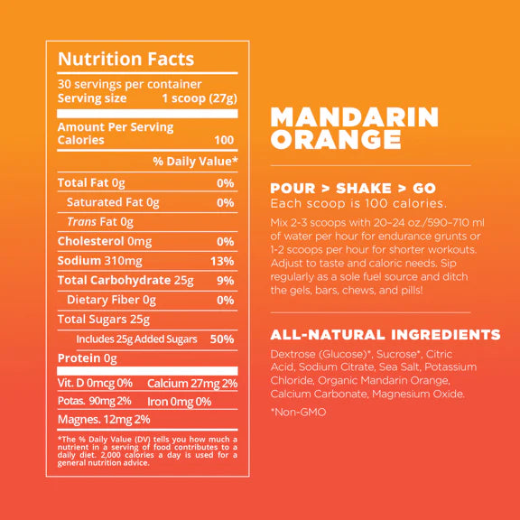 Tailwind Endurance Fuel-Mandarin Orange / 30 Serving