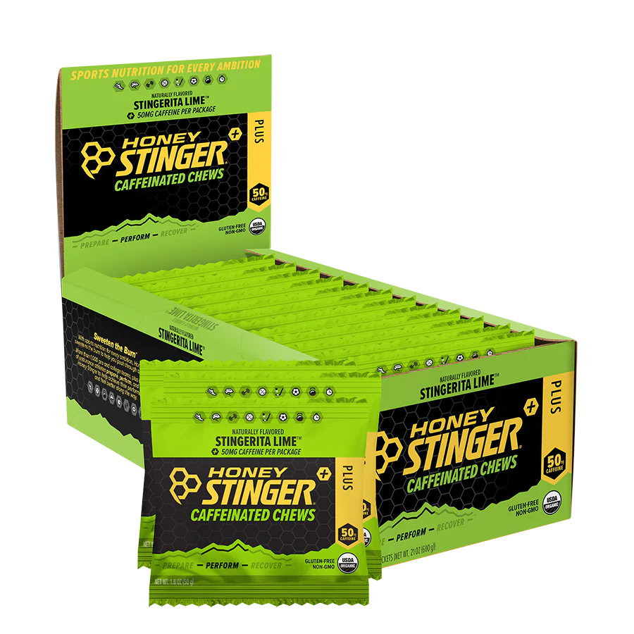 Stingerita Lime Caffeinated Chews Box of 12