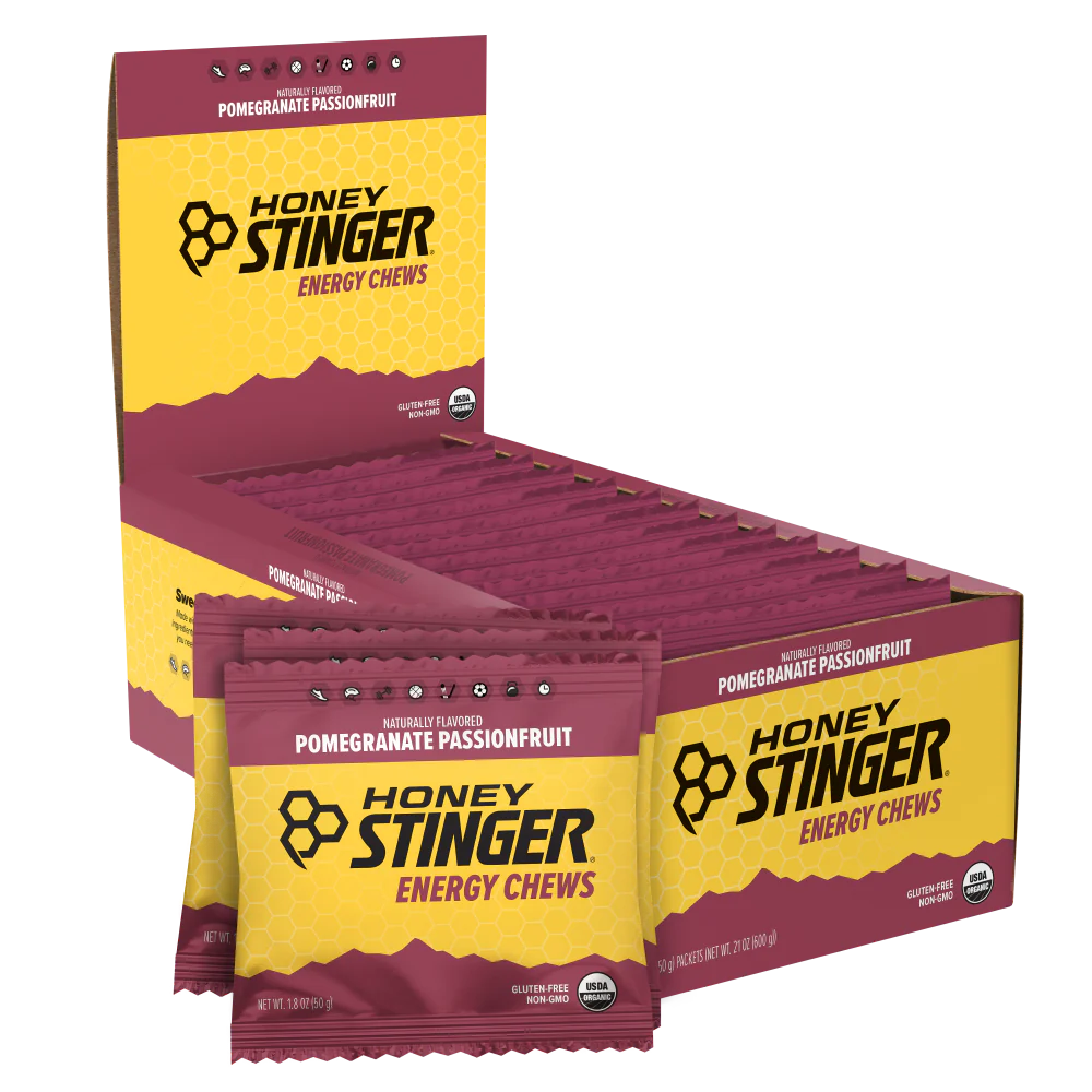 Pomegranate Passionfruit Energy Chews Box of 12