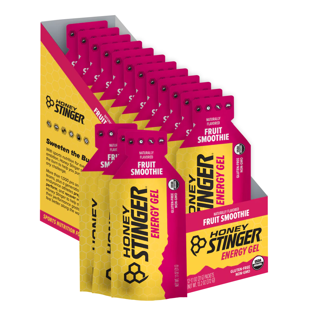 Fruit Smoothie Energy Gel Box of 12