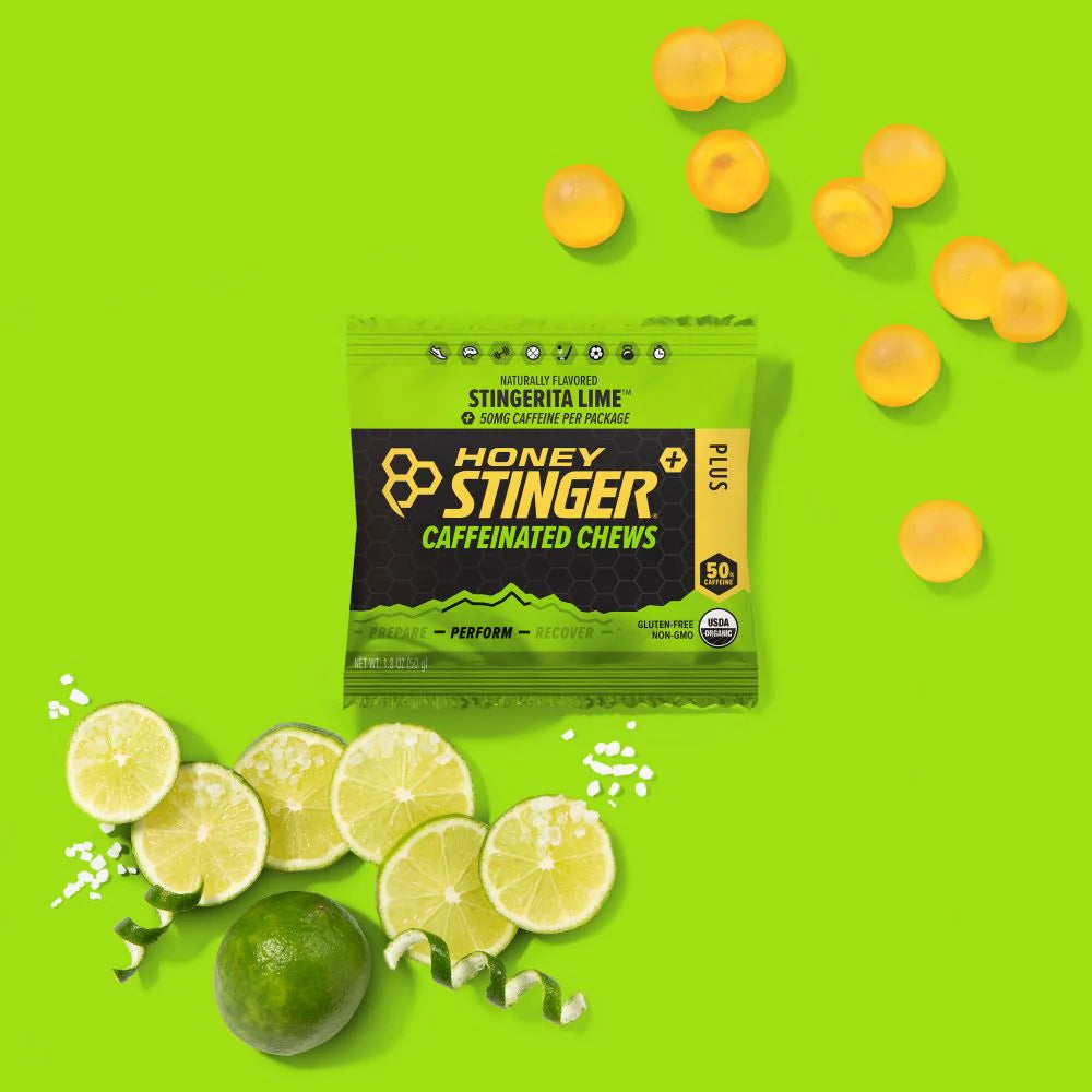 Stingerita Lime Caffeinated Chews Box of 12
