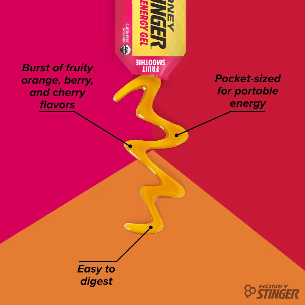 Fruit Smoothie Energy Gel Box of 12