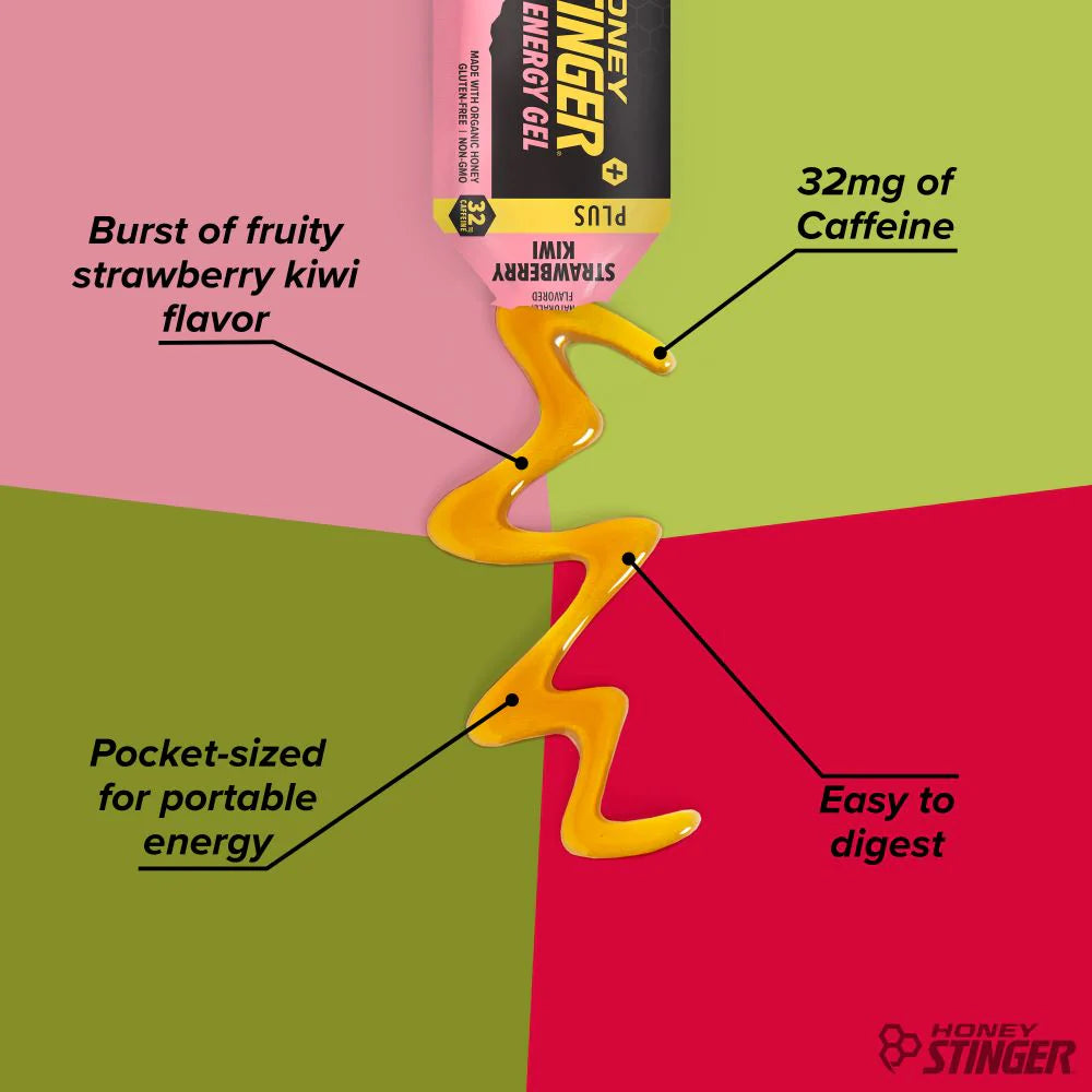 Strawberry Kiwi Energy Gel Box of 12