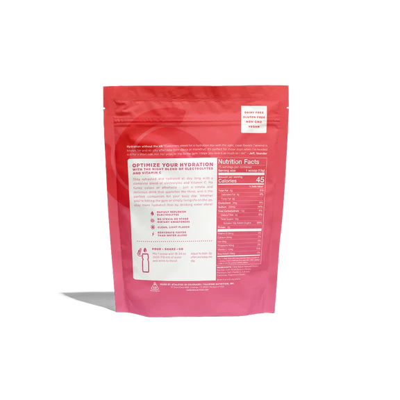 Rapid Hydration-Raspberry /25 Serving Pouch