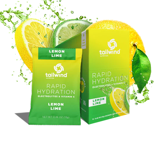 Rapid Hydration-Lemon Lime / Box of 12 Single Serving