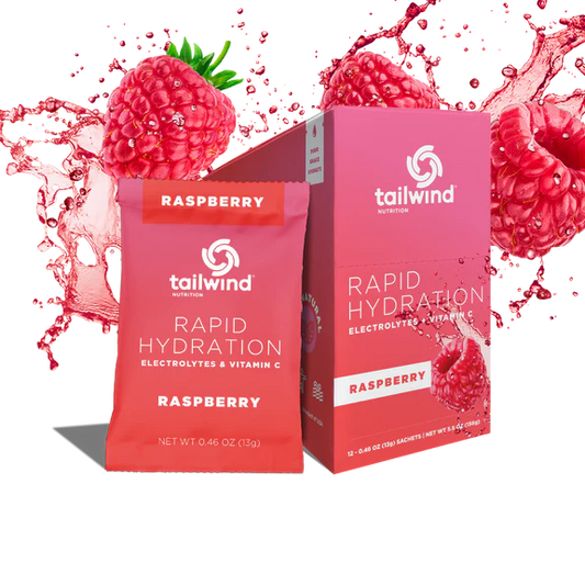 Rapid Hydration-Raspberry / Box of 12 Single Serving