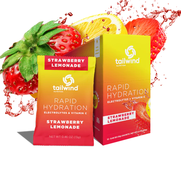 Rapid Hydration-Strawberry Lemonade / Box of 12 Single Serving