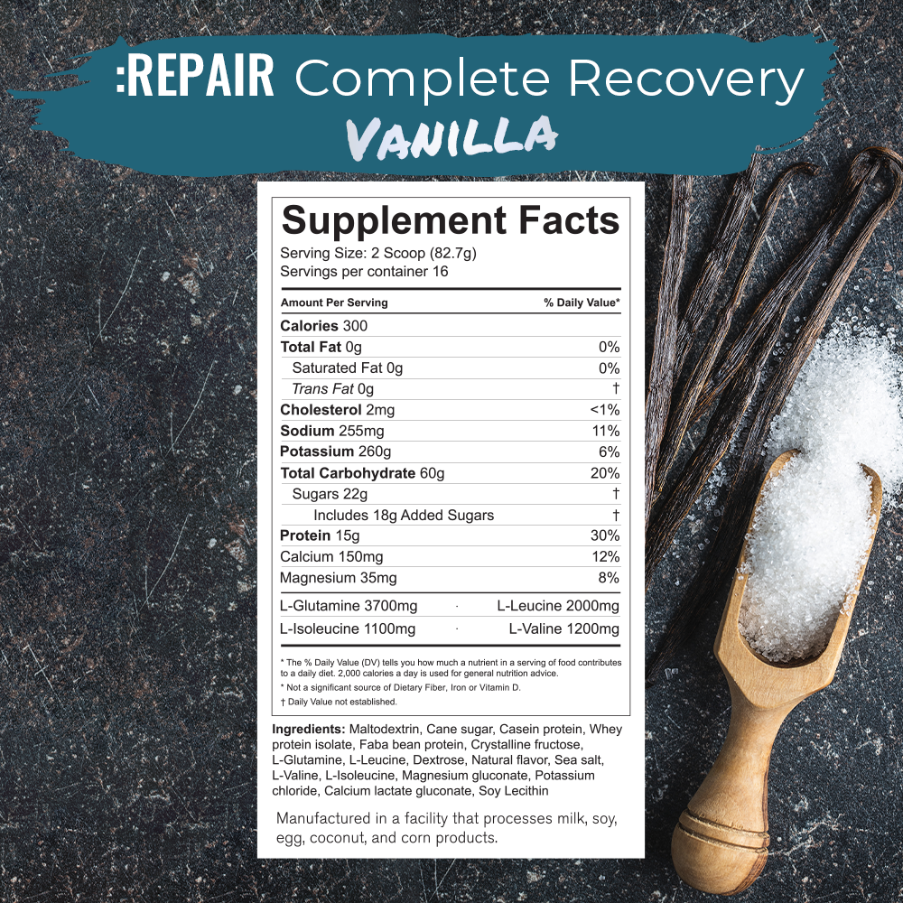 :REPAIR Complete Recovery - Vanilla - 16 serving bag