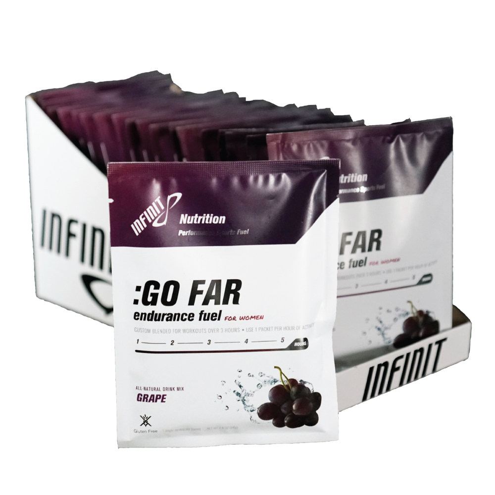 :GO FAR for Women Endurance Fuel - 20 Pack Singles