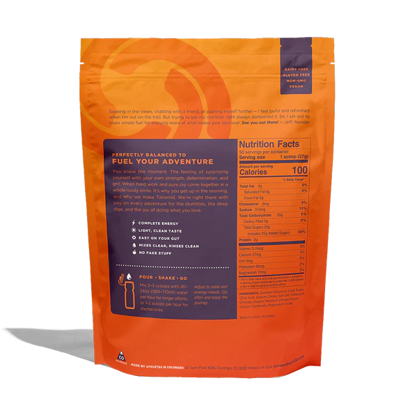 Tailwind Endurance Fuel-Mandarin Orange / 30 Serving