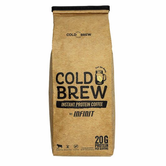 COLD BREW Instant Protein Coffee - 18 Serving bag