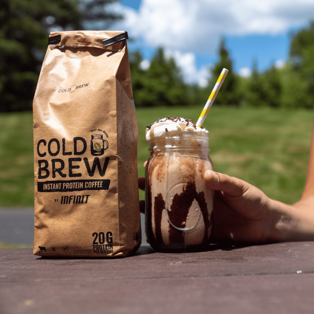 COLD BREW Instant Protein Coffee - 18 Serving bag