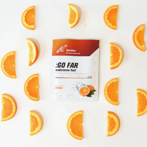 :GO FAR Endurance Fuel - Orange - 20 Pack Singles