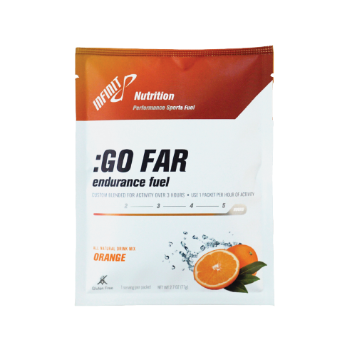 :GO FAR Endurance Fuel - Orange - 20 Pack Singles