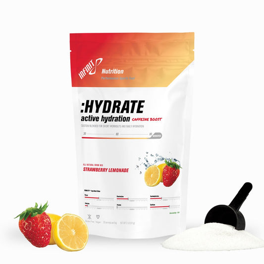 :HYDRATE Active Hydration (with Beta-Alanine + Caffeine) - Strawberry lemonade - 30 serving bag