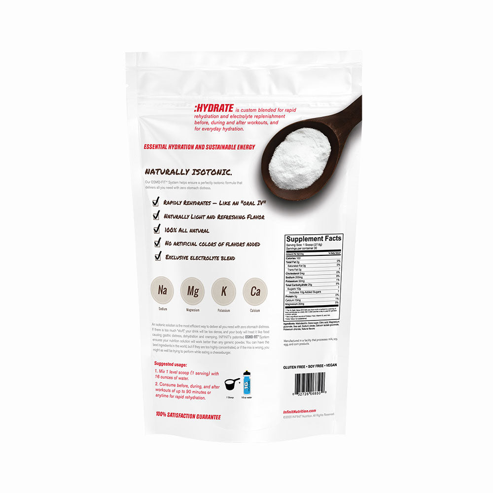 :HYDRATE Active Hydration (with Beta-Alanine + Caffeine) - Strawberry lemonade - 30 serving bag