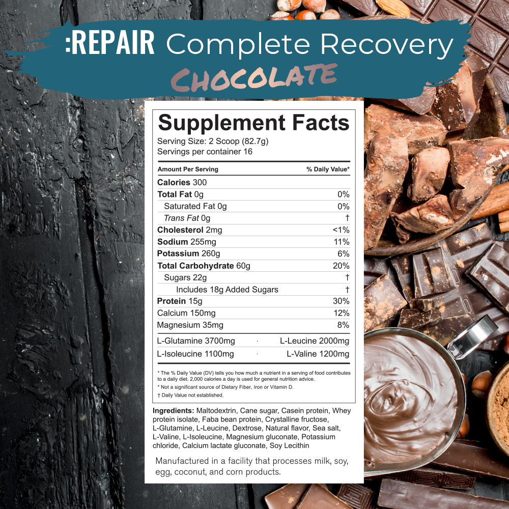 :REPAIR Complete Recovery - chocolate -16 Serving bag